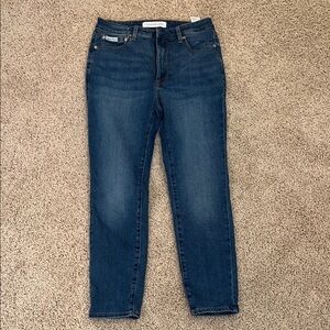 Calvin Klein Jeans Women's Dark Blue Straight Leg Jeans